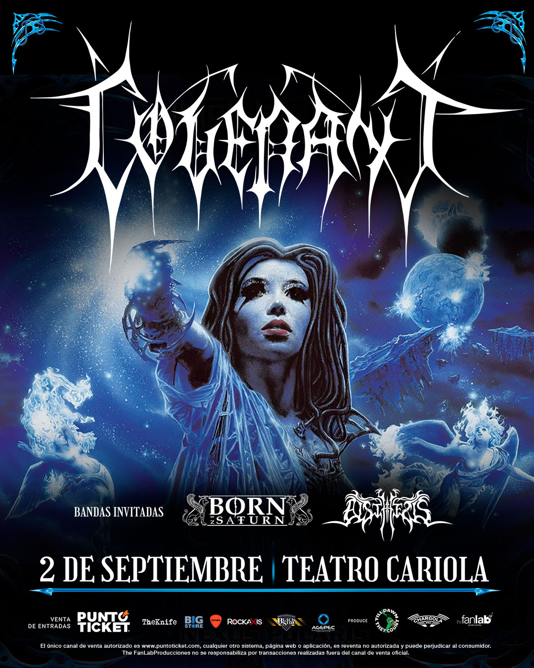 Concurso cerrado: The Kovenant por primera vez en Chile